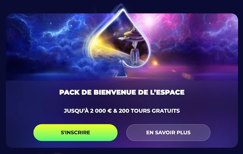 spacefortuna casino bonus