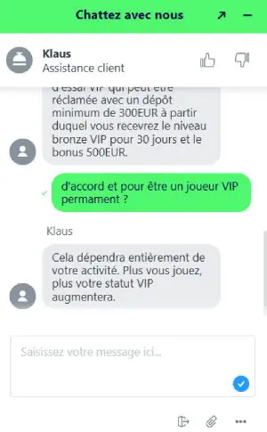spacefortuna casino livechat